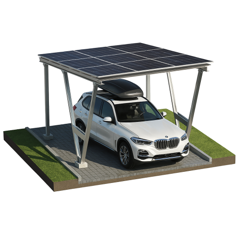 Pensilina VICA 1 auto — carport fotovoltaico